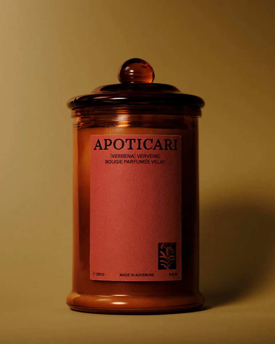 Bougie parfumée Velay-Verveine APOTICARI