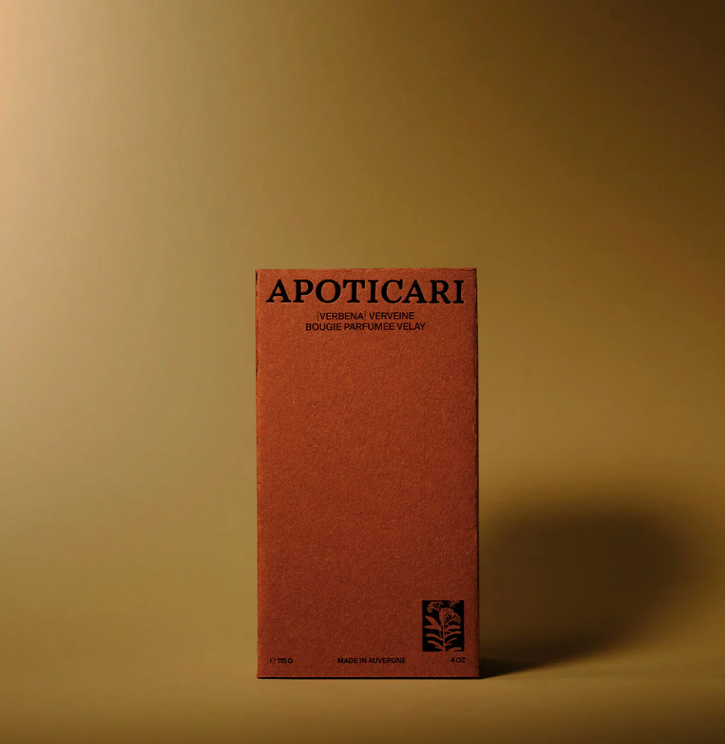 Bougie parfumée Velay-Verveine APOTICARI