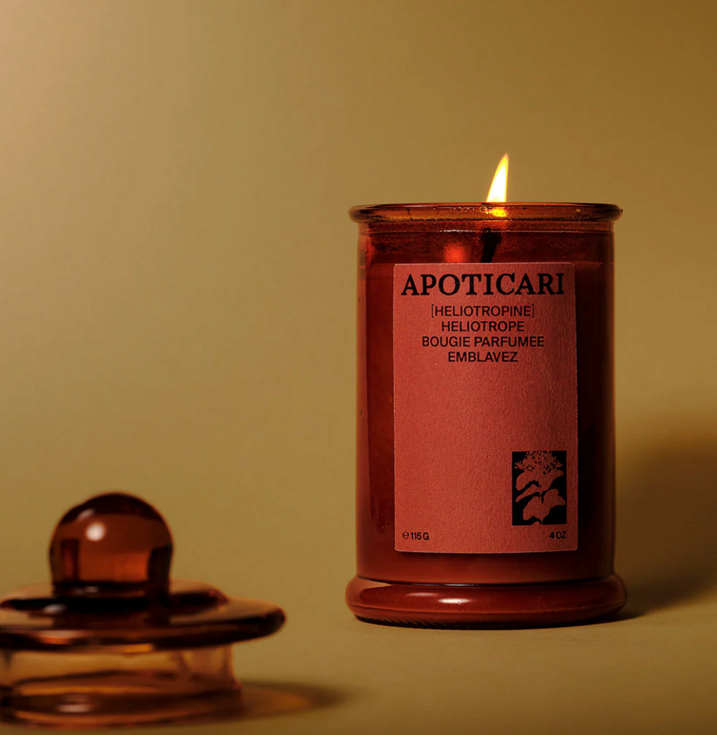 Bougie parfumée Emblavez-Heliotrope APOTICARI