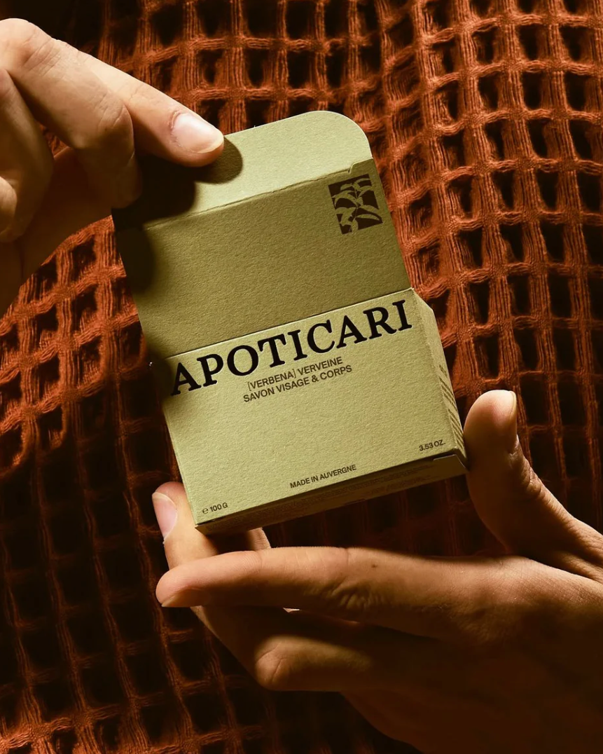 Savon artisanal visage et corps - Verveine APOTICARI
