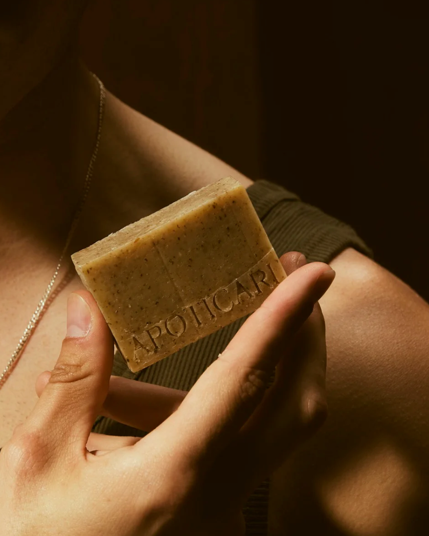 Savon artisanal visage et corps - Ortie APOTICARI