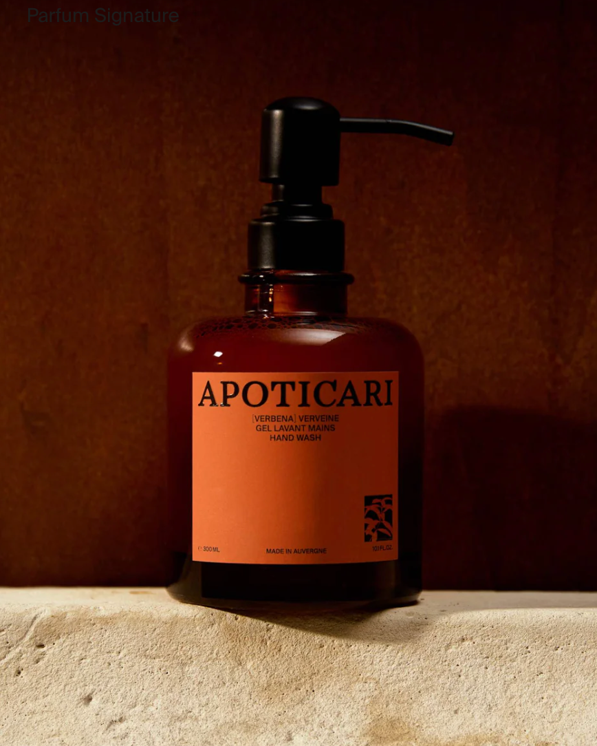 Gel lavant mains botanique Verveine APOTICARI
