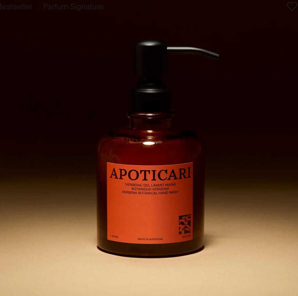 Gel lavant mains botanique Verveine APOTICARI