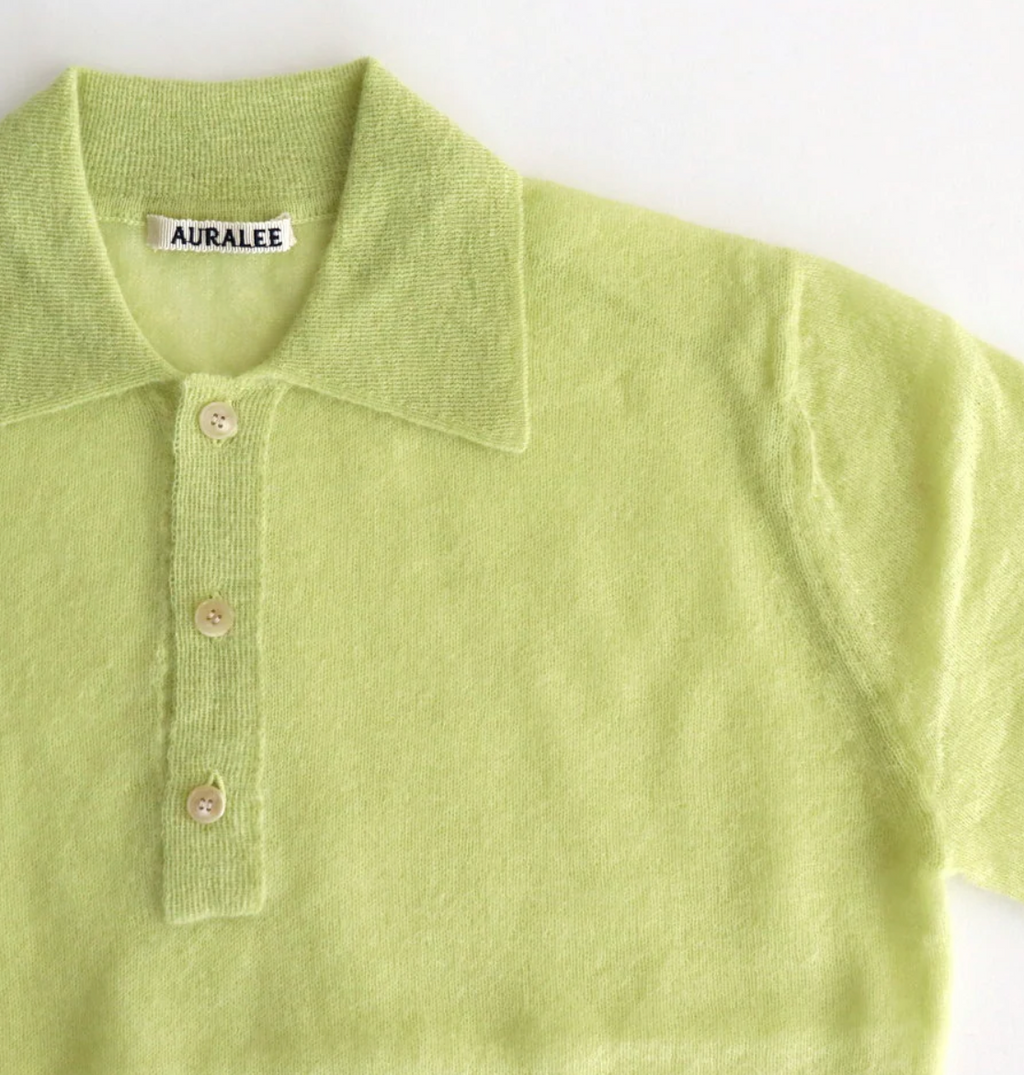 Polo KID MOHAIR KNIT P/O Auralee