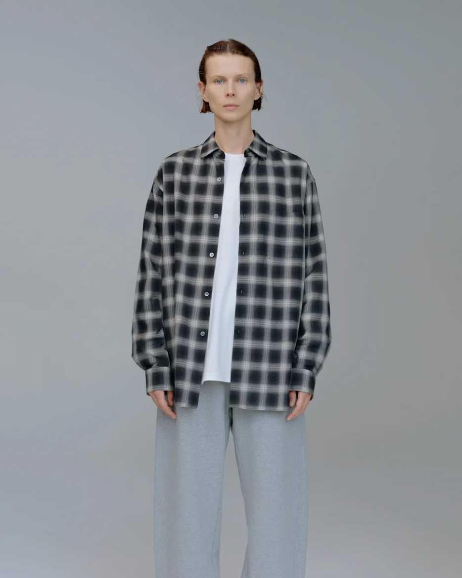 Ssstein - Chemise Ls oversized coton-rayon