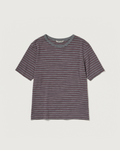 Auralee – T-shirt rayé jersey de laine
