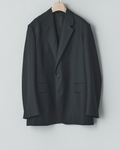 Auralee – Veste blazer en laine Bluefaced Leicester