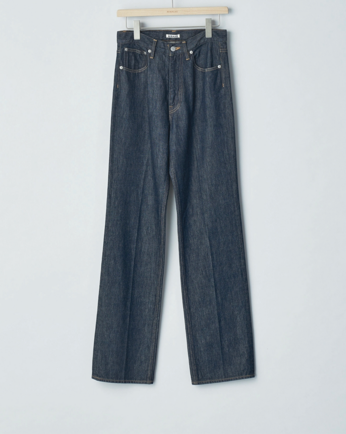 Auralee – Pantalon 5 poches en denim