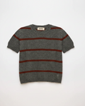 Alexandra Golovanoff –  T-shirt rayé Mini André gris
