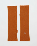 Alexandra Golovanoff – Mitaines longues cachemire Mandarine