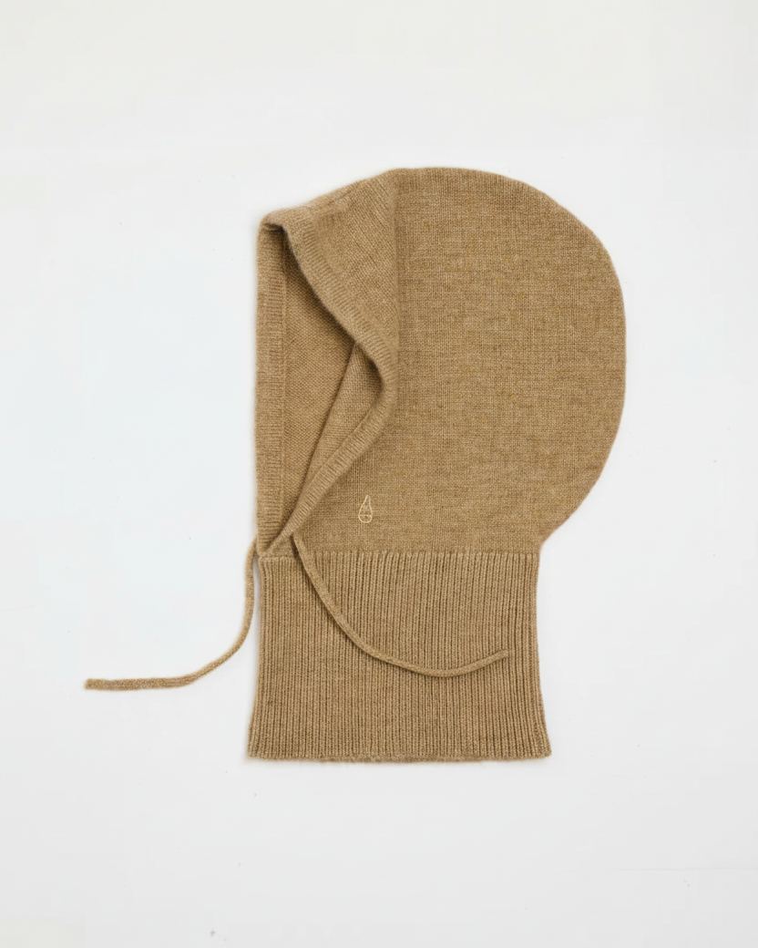 Alexandra Golovanoff – Cagoule cachemire beige