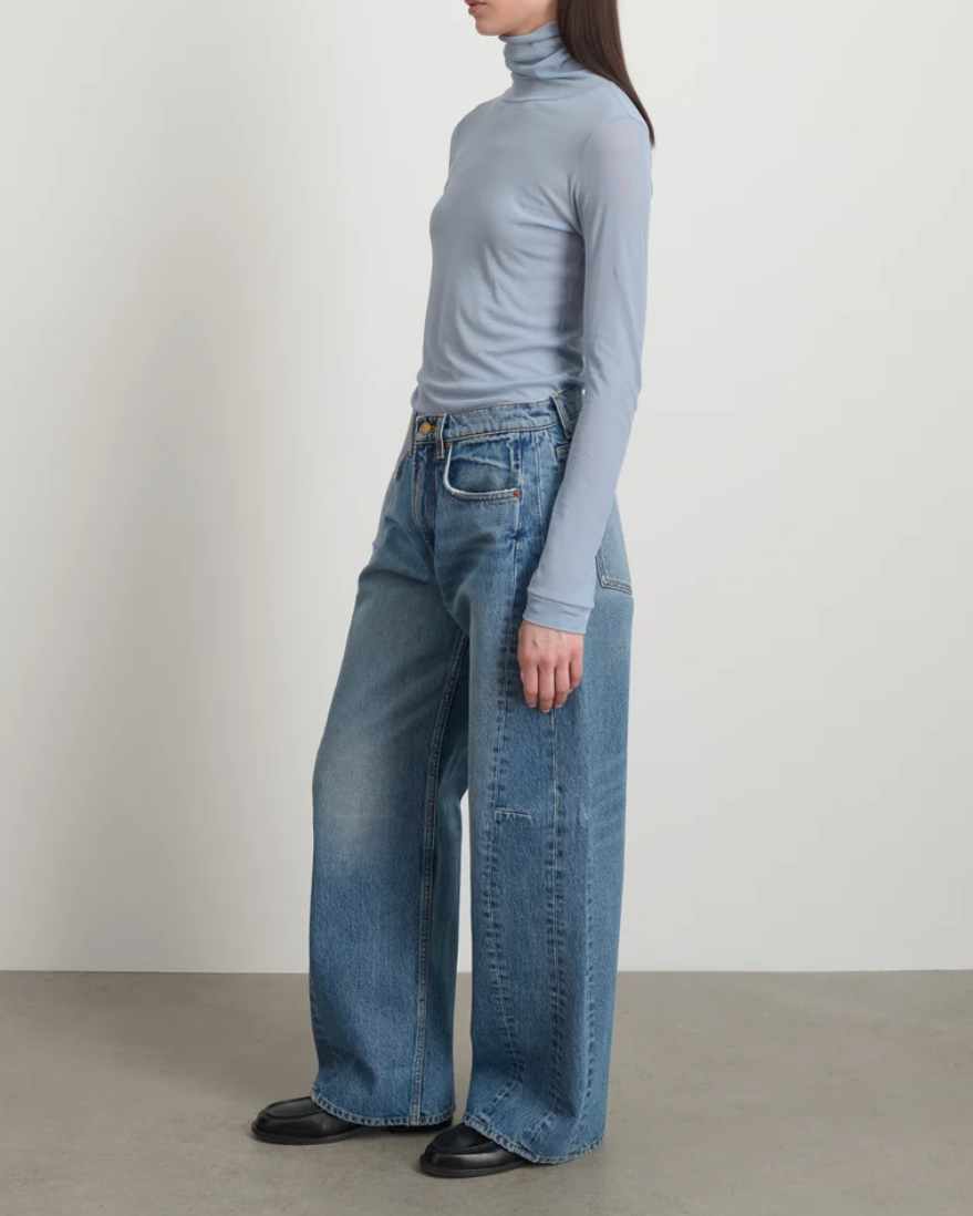 Jeans Relaxed Cuffed Lasso Jane wash B Sides