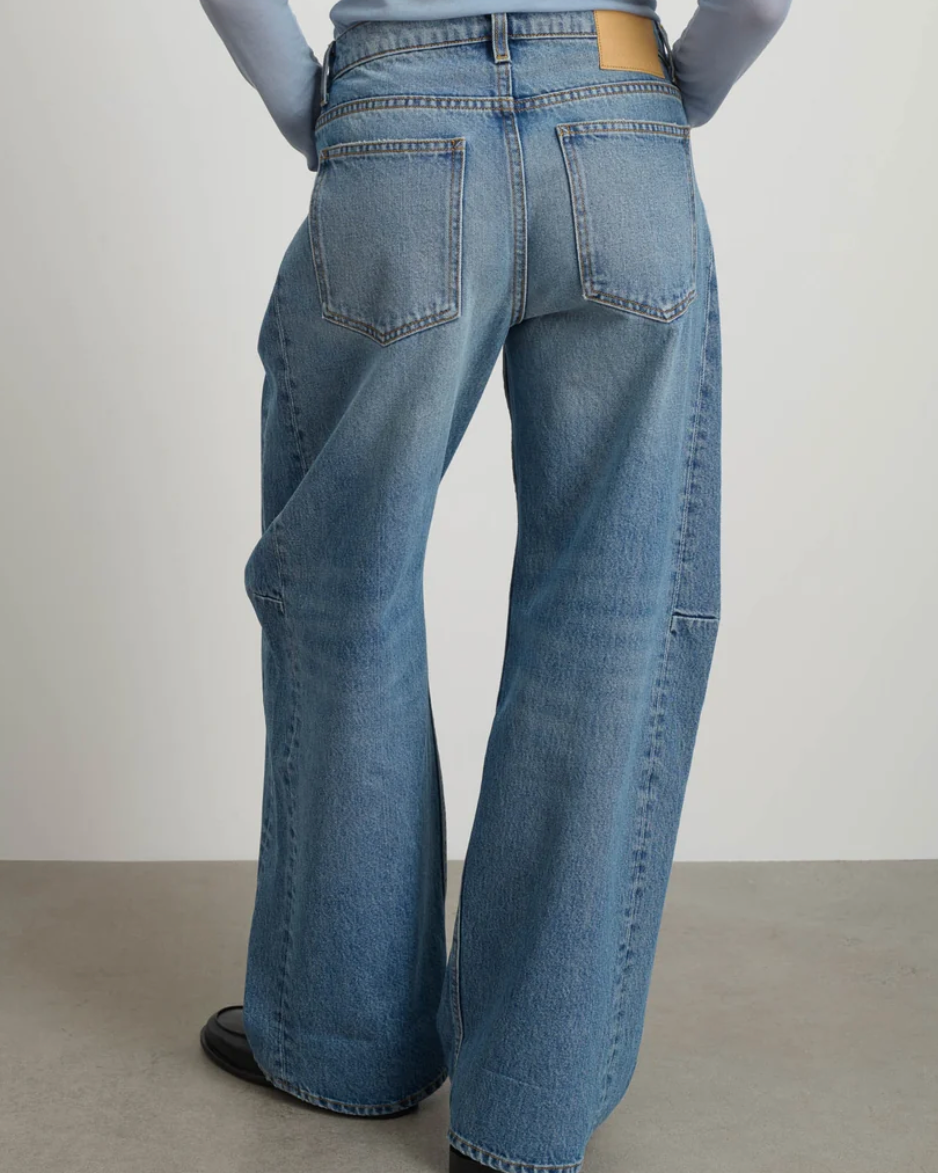 Jeans Relaxed Cuffed Lasso Jane wash B Sides