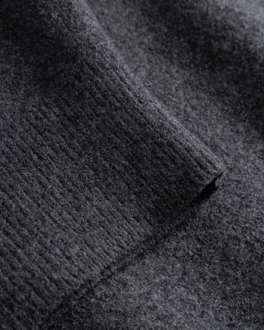 ARPENTEUR  Pull Camioneur Gris Chiné