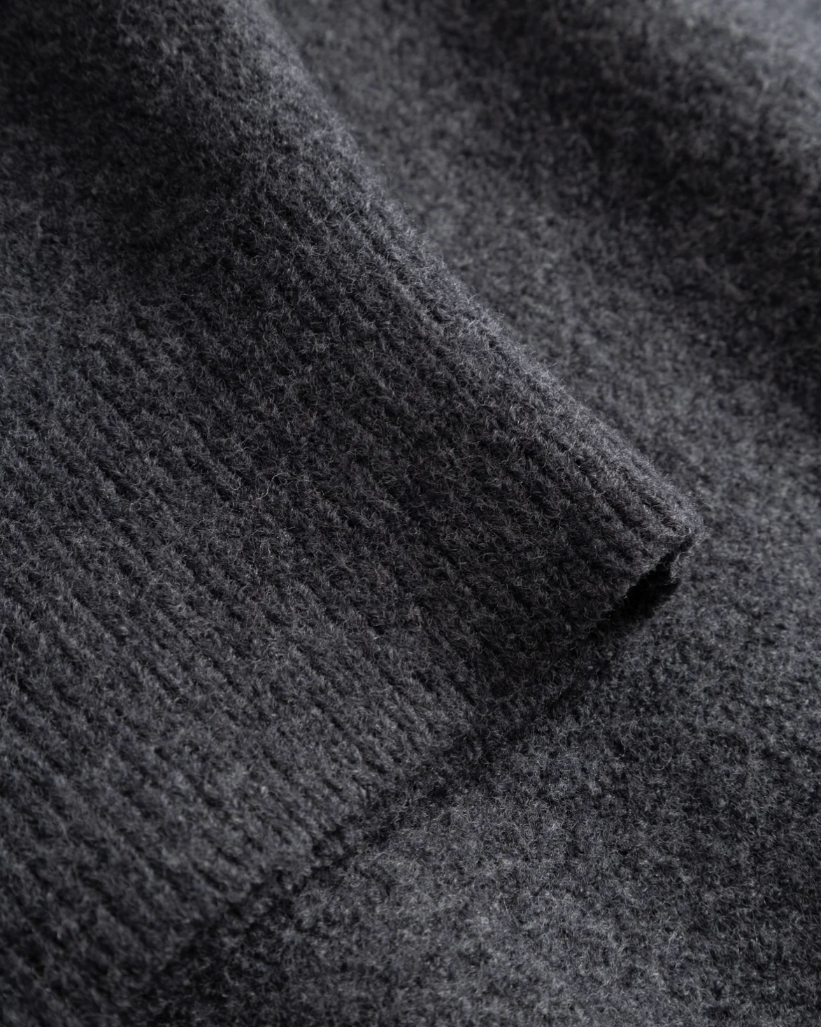 ARPENTEUR  Pull Camioneur Gris Chiné