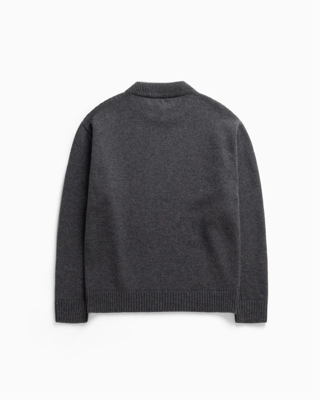 ARPENTEUR  Pull col rond anthracite