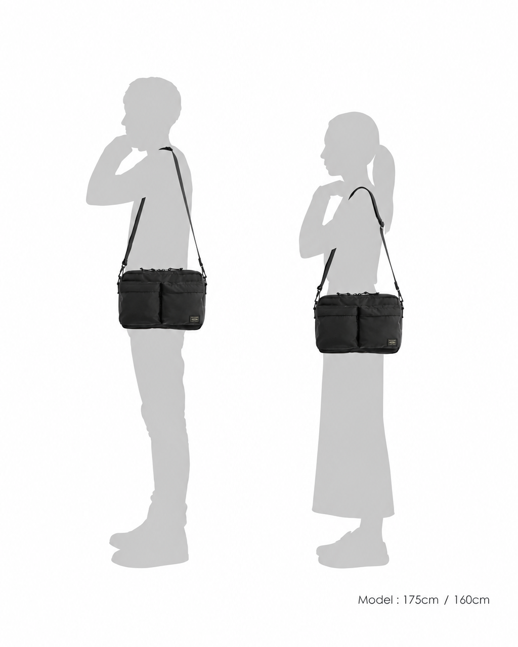 Porter Yoshida & co Sac épaule Force S