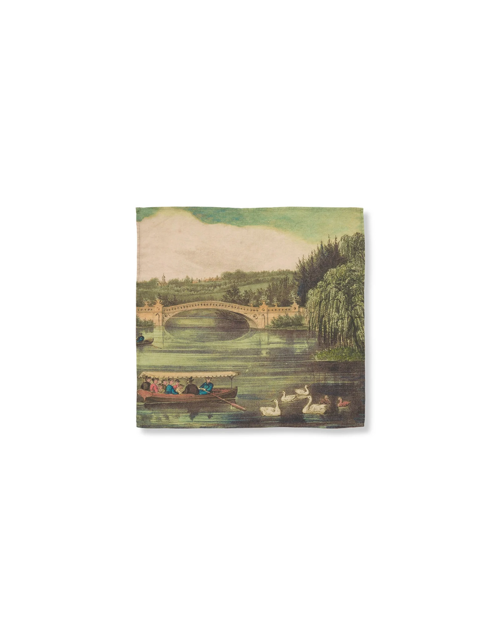 Summerill & Bishop x John Derian Serviette en Lin "Central Park"