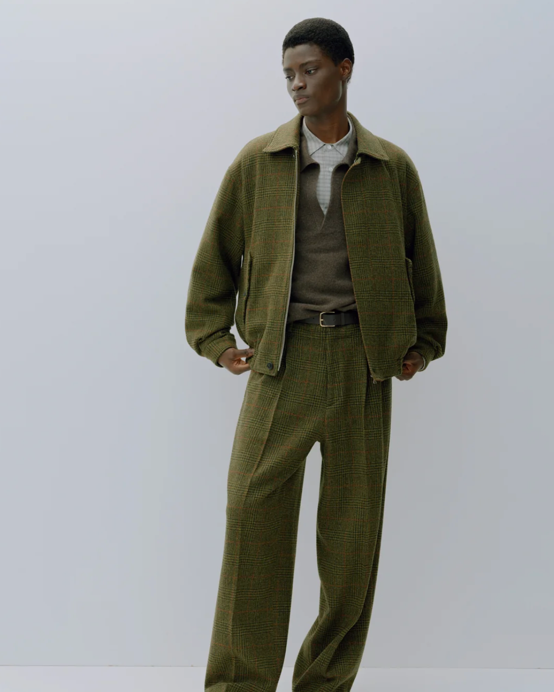 Ssstein - Veste British tweed Harrington