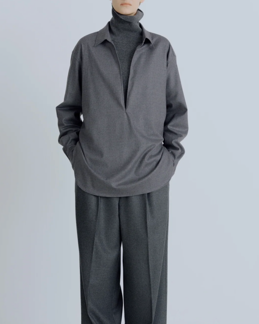 Ssstein - Chemise skipper oversize en flanelle