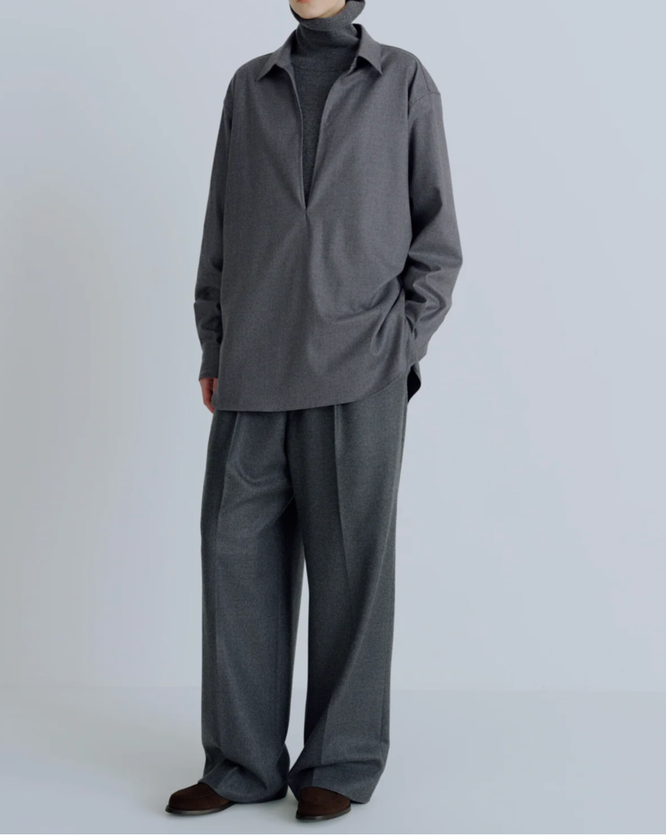 Ssstein - Chemise skipper oversize en flanelle