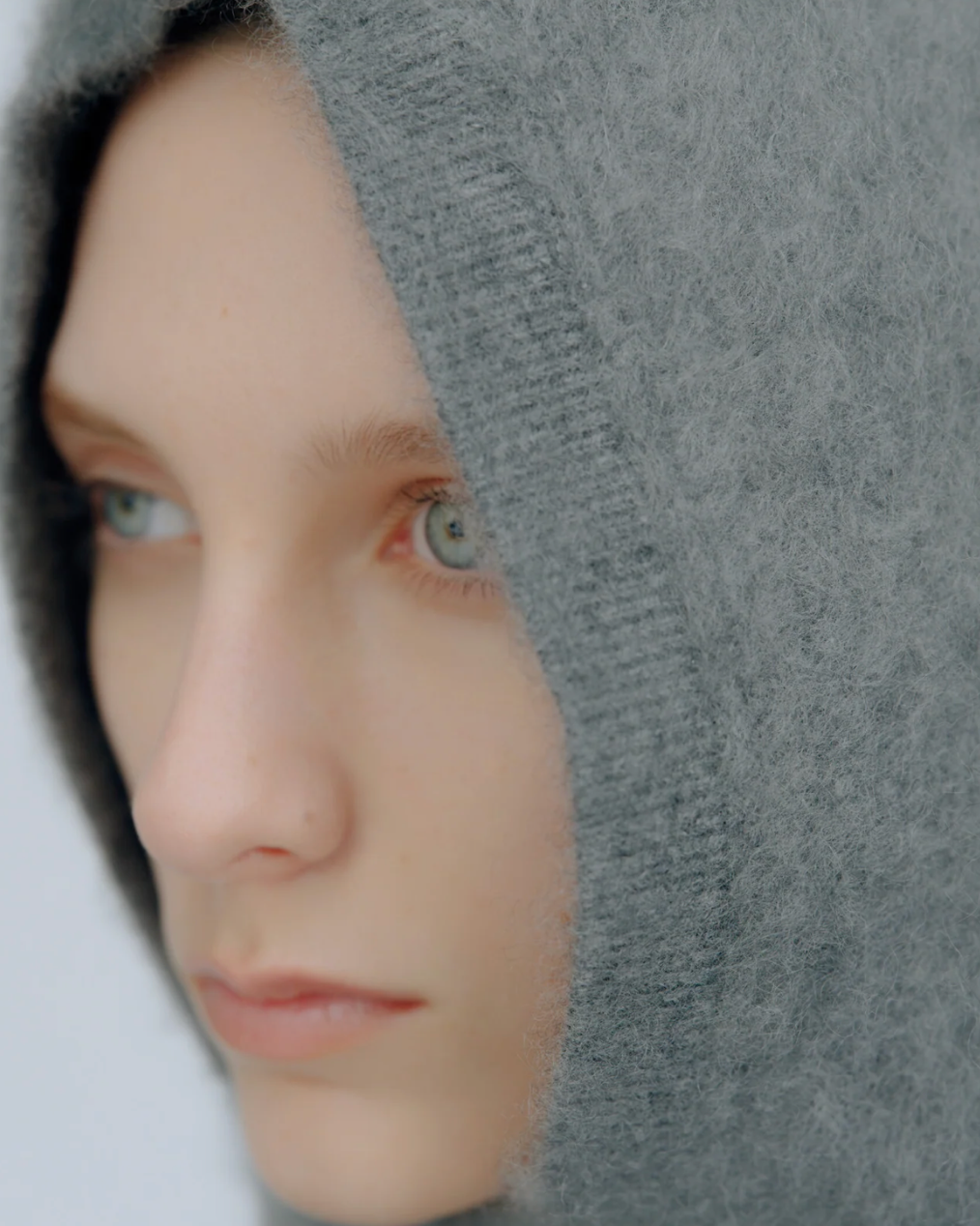 Ssstein - Balaclava Shaggy cachemire