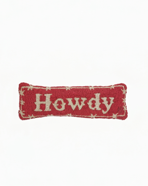 Coussin en laine Howdy