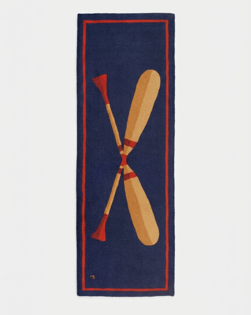 Tapis de couloir en laine