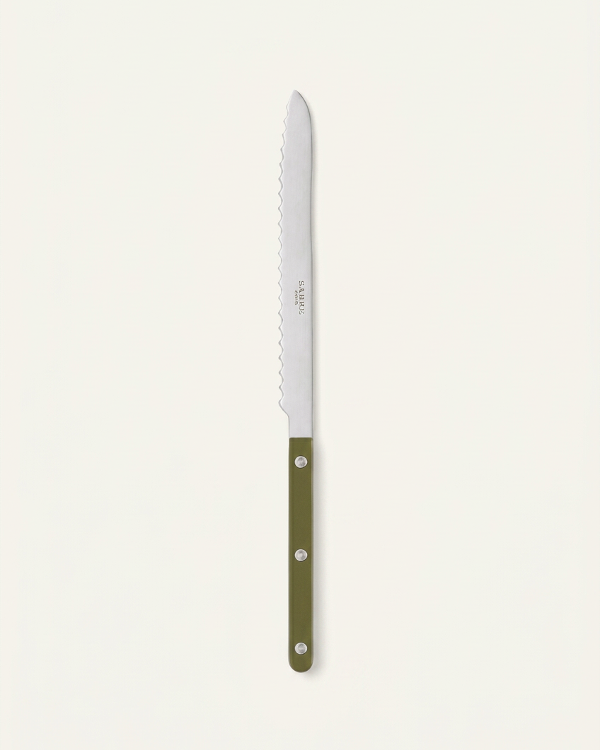 Sabre - Couteau à pain bistrot Vert fougère
