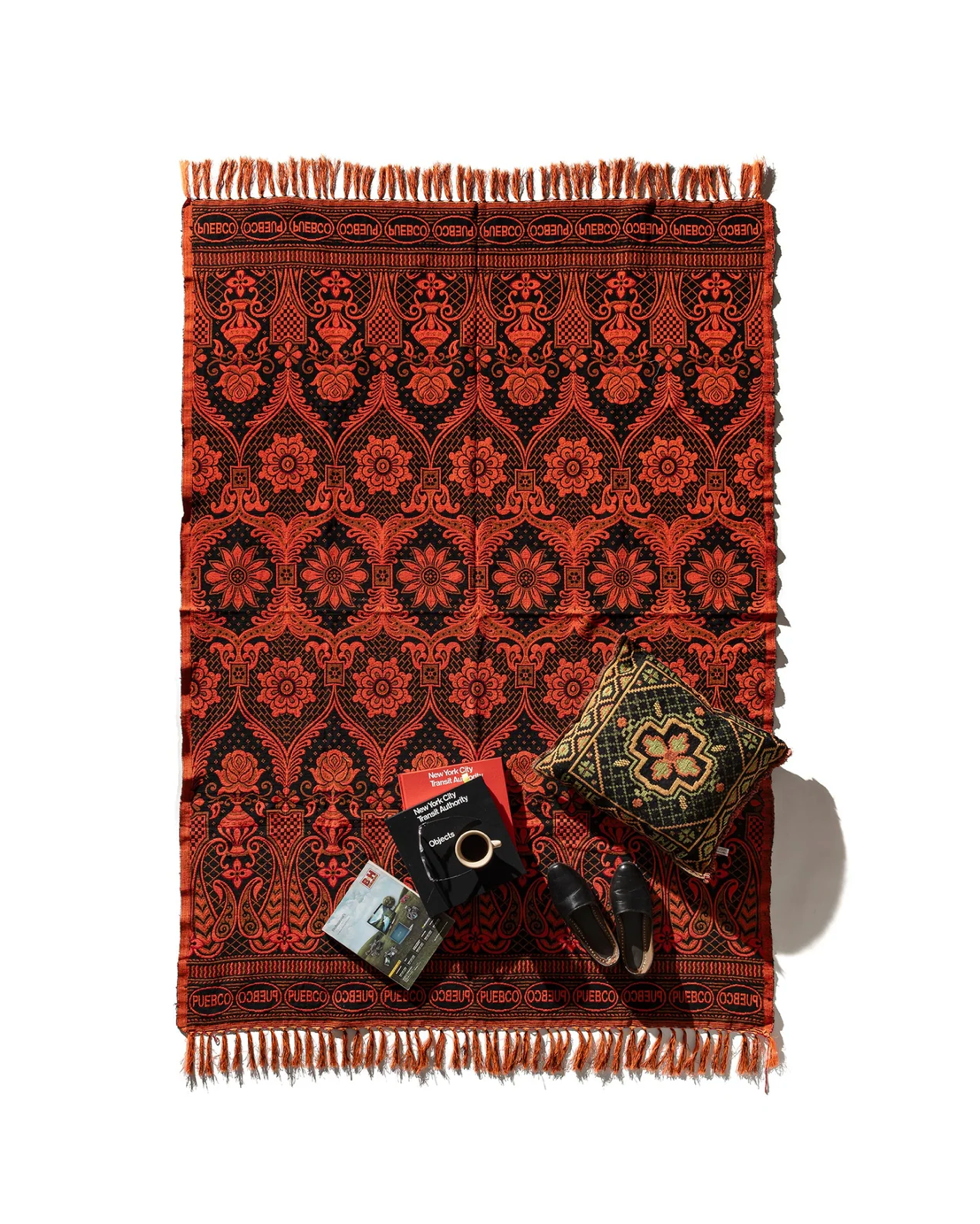 Puebco - tapis reversible jacquard