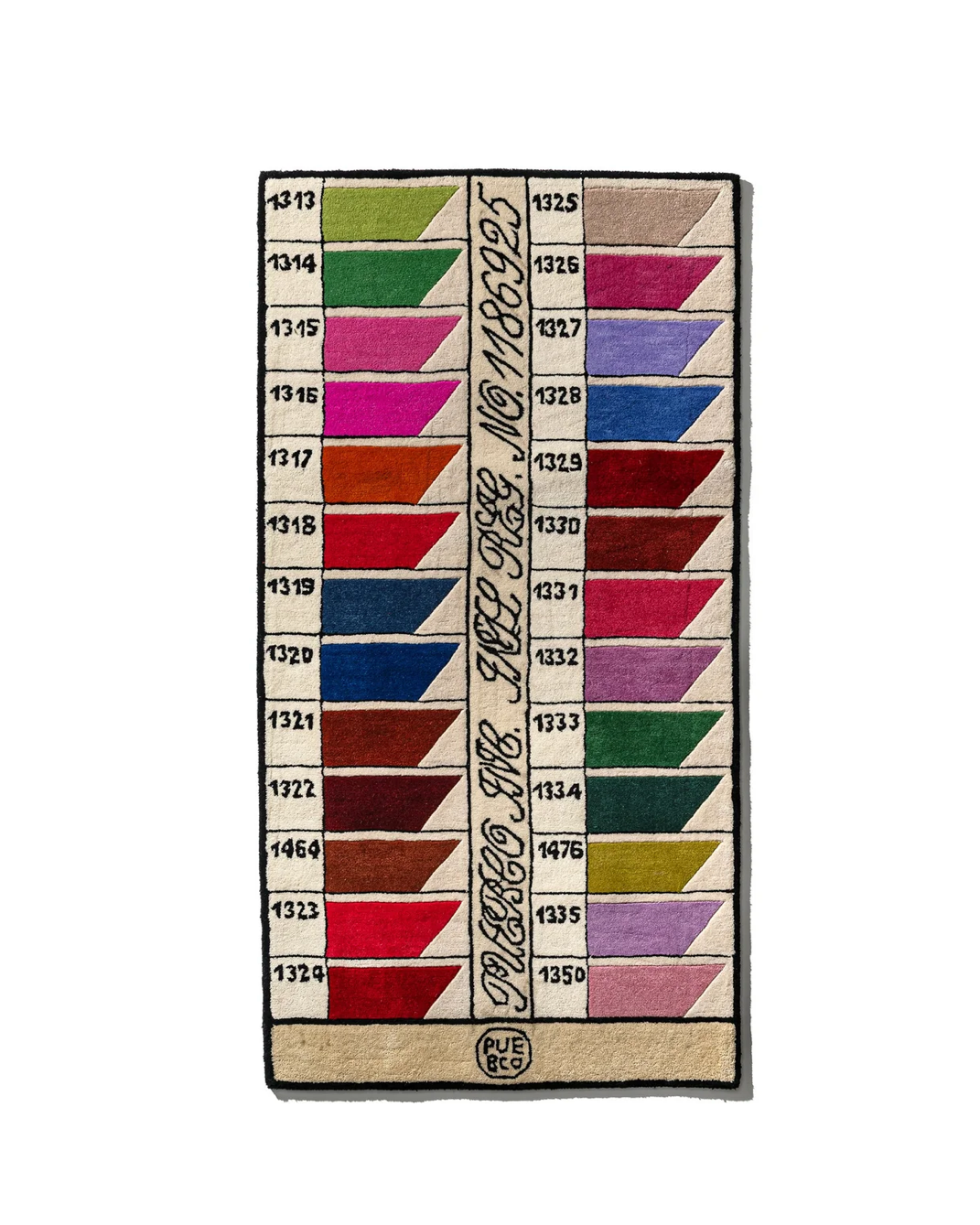 Puebco - tapis en laine palette