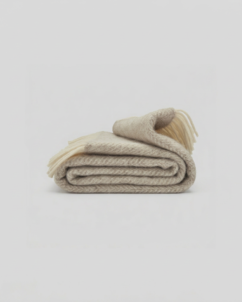 Tweedmill - Plaid Fishbone Hazel
