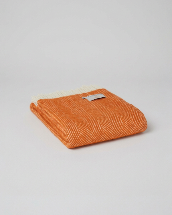 Tweedmill - Plaid Fishbone Cinnamon