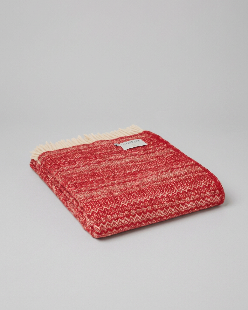 Tweedmill - Plaid Fair Isle Red