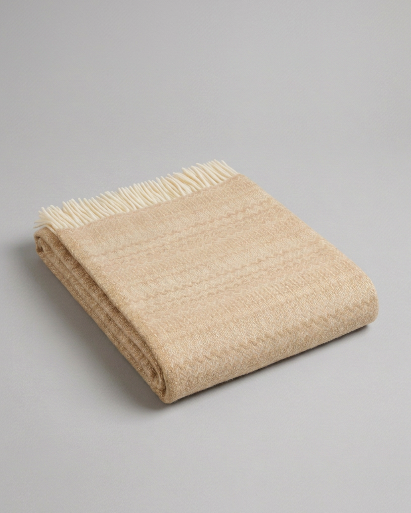 Tweedmill - Plaid Fair Isle Oatmeal
