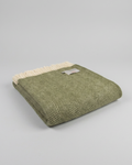 Tweedmill - Plaid Fishbone Olive