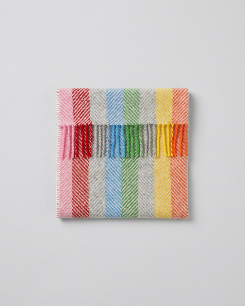 Tweedmill - Plaid bébé rainbow