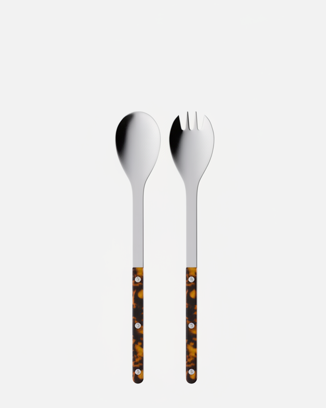 Couverts à salade écaille Sabre