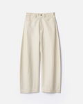 pantalon cream double weave cotton pants stein ssstein