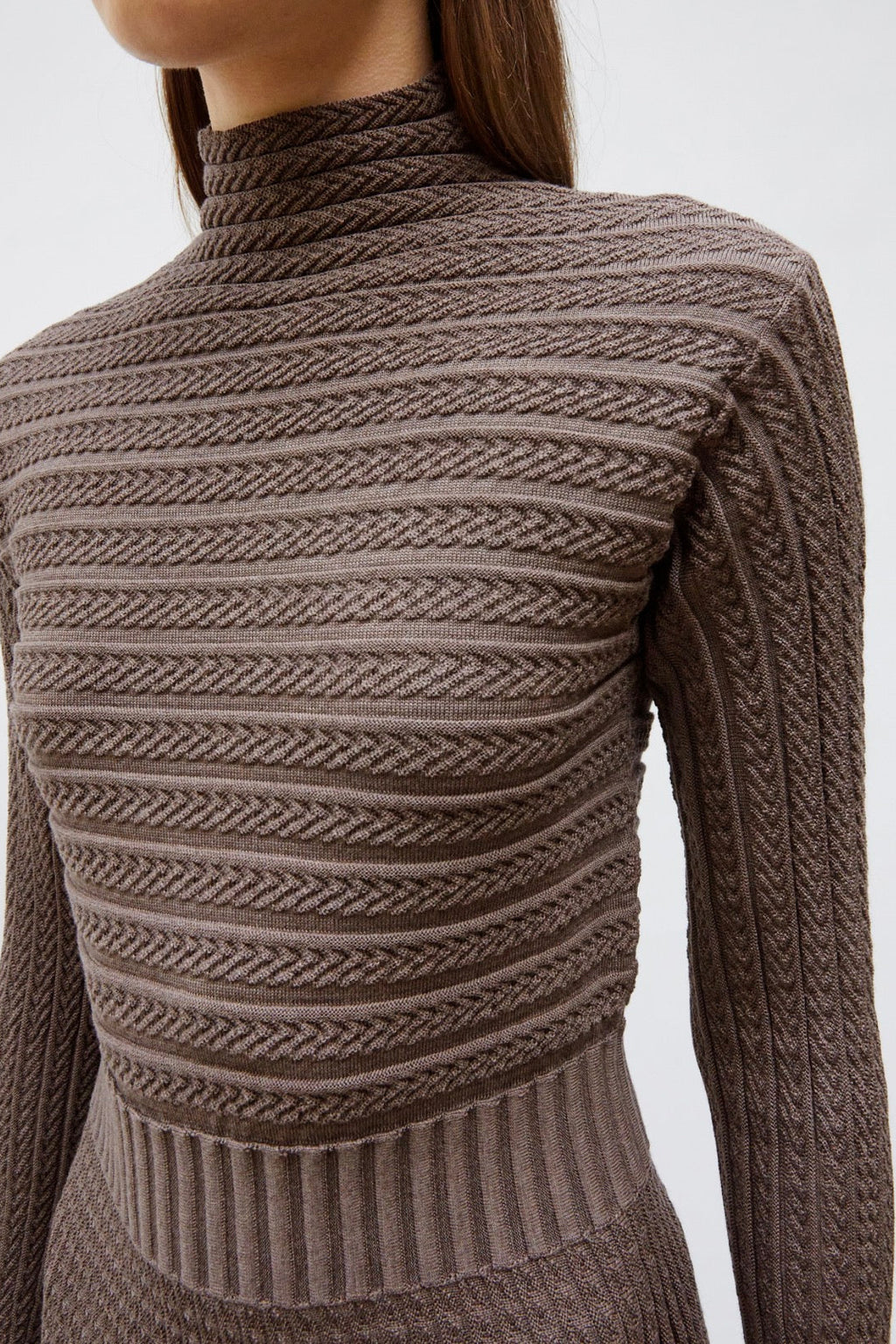 Robe châtaigne MOLLI