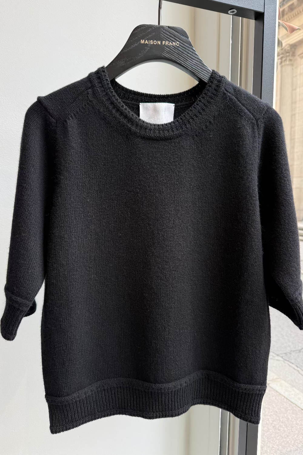 Top Ecume Noir Molli