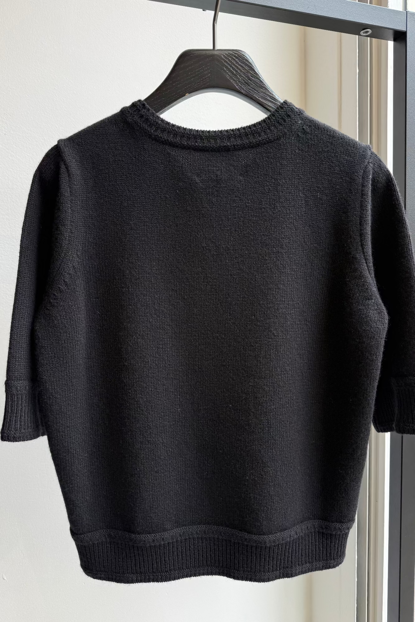 Top Ecume Noir Molli