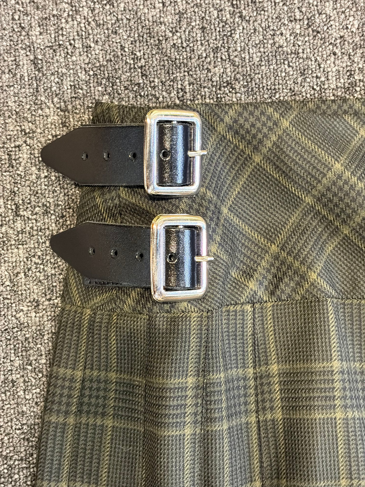 Le Kilt - Midi Kilt Green prince of Wales