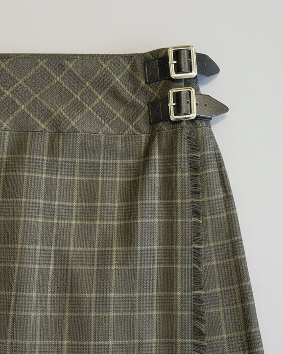 Le Kilt - Midi Kilt Green prince of Wales