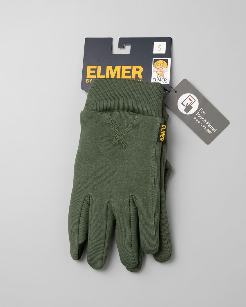 Elmer by Swany - Gants cozy sweat Khaki