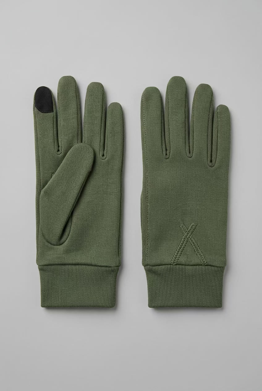 Elmer by Swany - Gants cozy sweat Khaki