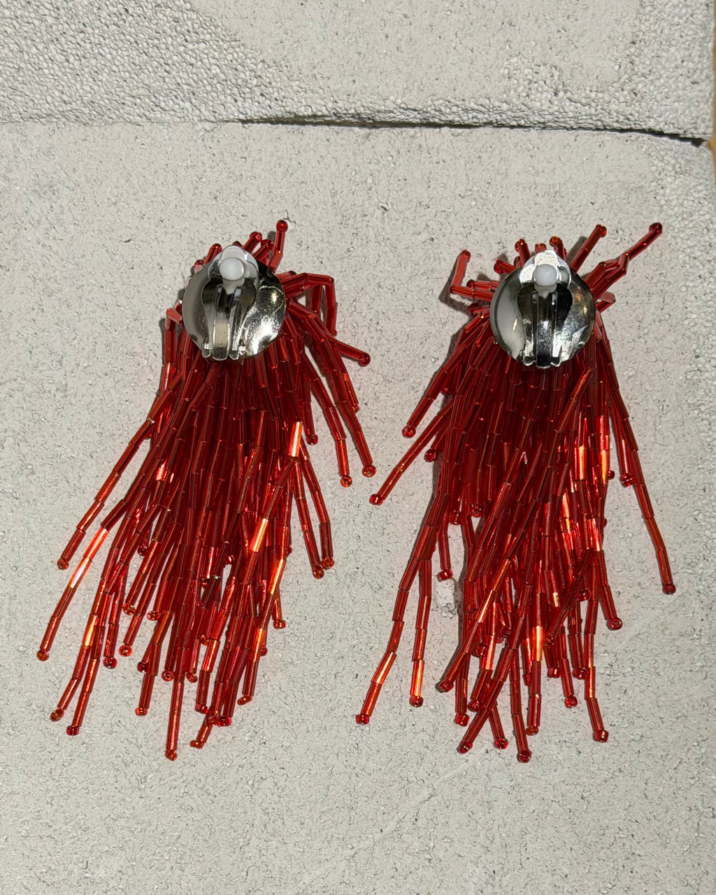 Boucle d'oreille Oursin L-Beads