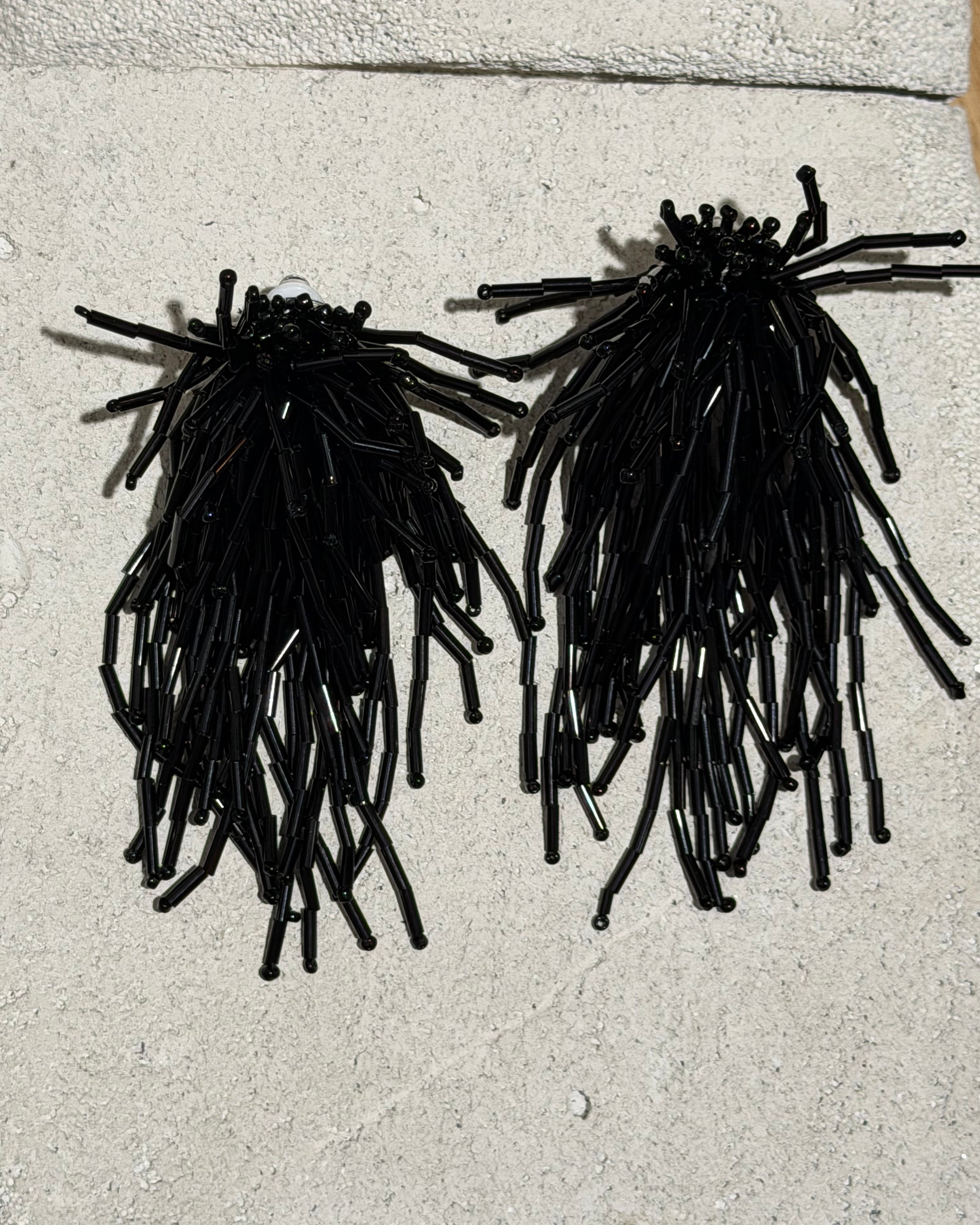 Boucle d'oreille Oursin L-Beads