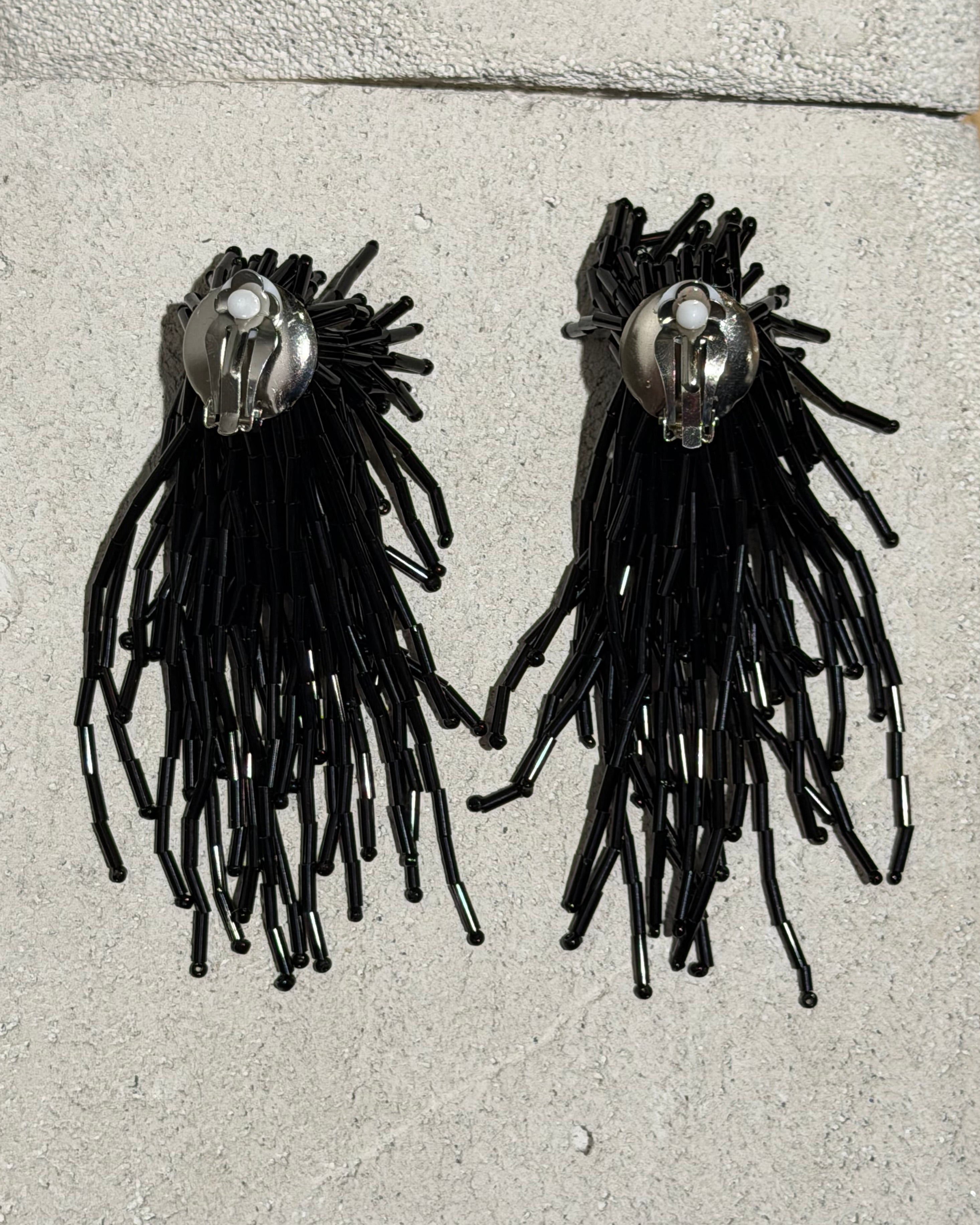 Boucle d'oreille Oursin L-Beads