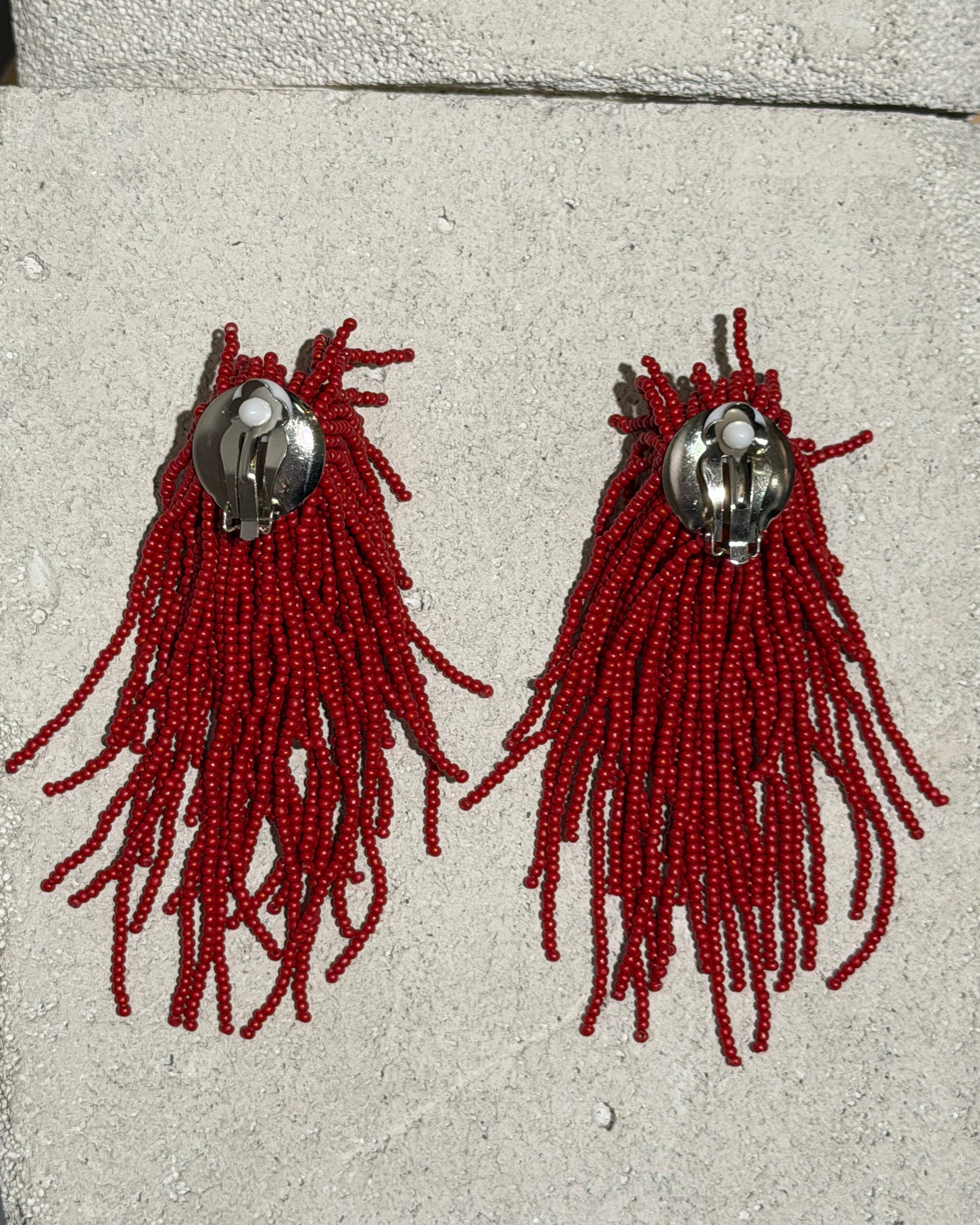 Boucle d'oreille Oursin B-Beads